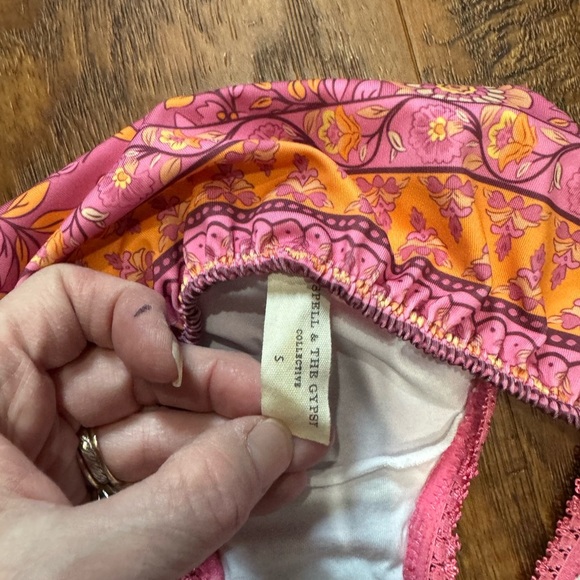 Spell Pink and Orange Floral Bloomers. utopia sz small - Picture 3 of 4